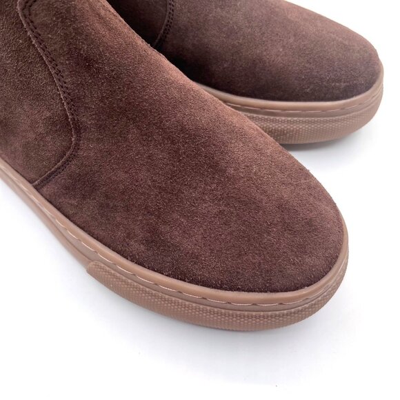 SIZE 6 Youth 39 Boys Mini Boden Brown Leather Green Camo Boots - Picture 5 of 10